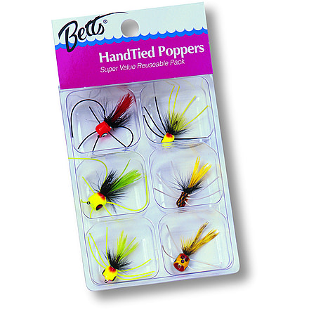 Betts Popper Tackle Pack, 6 Piece, P6