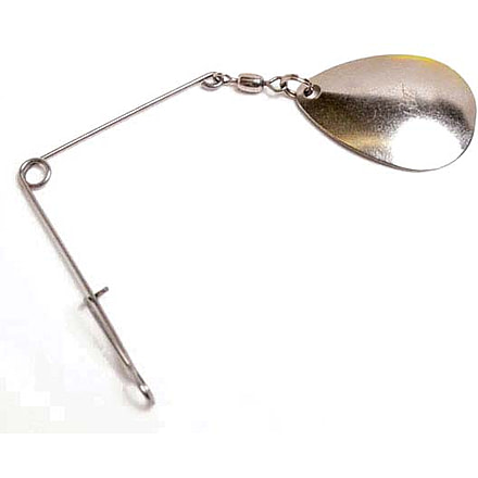 Betts Spin Jig Spinner, Nickel, #3, 3 Pack, 30-3-3N