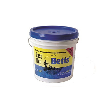 Betts Tackle Mullet Cast Net Mesh, 10ft 1in 3110577