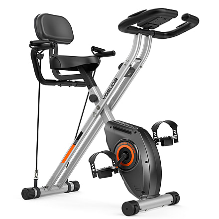 Yosuda Folding Exercise X-Bike, Steel, One Size, 8000881983747