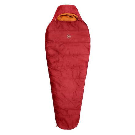 Big Agnes Atlantic Point 30 Sleeping Bag Synthetic Clearance-Red-Regular-Left