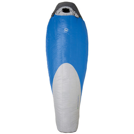 Big Agnes Bellyache Mountain SL 17 Sleeping Bag, Long Left, BTMBMSLLL13SMU