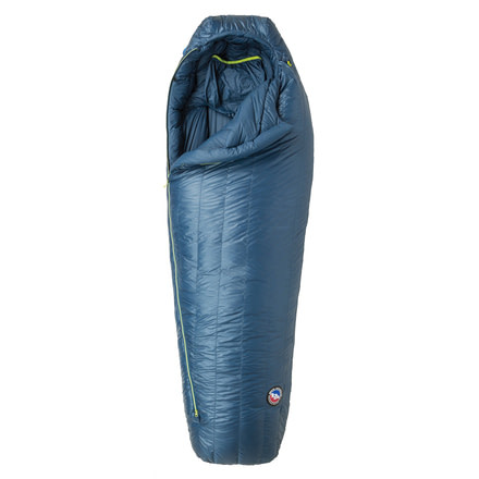 Big Agnes Blackburn UL 0 Sleeping Bag 850 DownTek, Right Zip, Blue, Small, BBULSR19