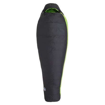 Big Agnes Boot Jack 25 Sleeping Bag 600 DownTek, Left Zip - Mens, Gray/Green, Long, BTMBJLL19
