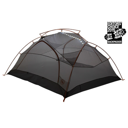 Big Agnes Copper Spur UL 3 mtnGLO Tent-Silver/Gray