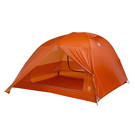 Big Agnes Copper Spur UL4 Tent, Tangelo, 4 Person, TCSUL4TGO25
