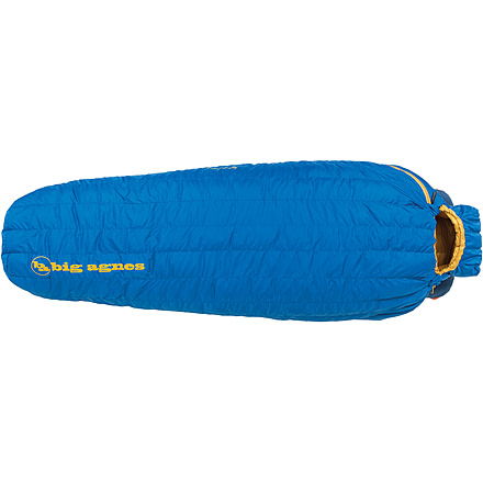 Big Agnes Fish Hawk 30 Sleeping Bag 650 DownTek-Blue-Regular-Right