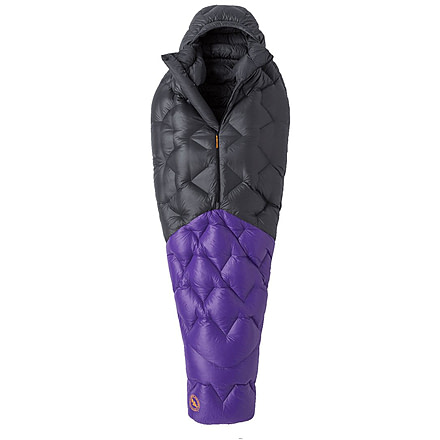 Big Agnes Fly Creek UL 25 Sleeping Bag, Asphalt/Royal Purple, Regular, BFCULR2525