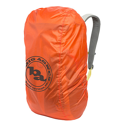 Big Agnes Hyperbead Pack 18-25L Rain Cover, Extra Small, Tangelo, BPARCXS26