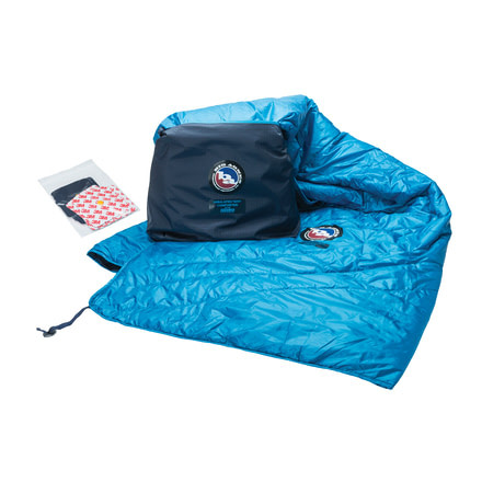 Big Agnes Insulated Tent Comforter FireLine Eco Blanket, Blue/Navy, 58x90, ATC5819