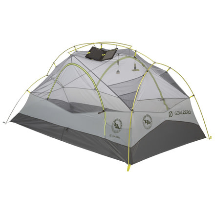Krumholtz UL 2 mtnGLO with Goal Zero Tent - 2 Person, 3 Season-Silver/Gray/Sulphur