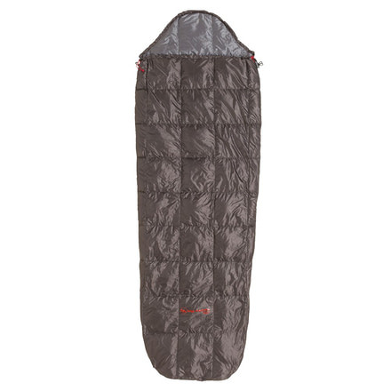 Big Agnes McKinnis 650 DownTek Right, Shale/Gray, BLMKR18