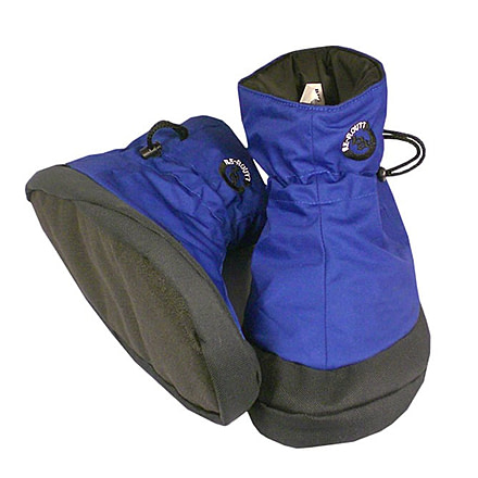 Big Agnes Minnie D Mine Kids Booties- Blue/Black L