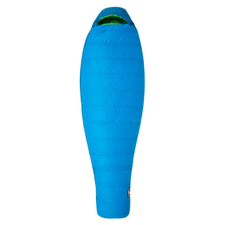 Big Agnes Mirror Lake 20 Sleeping Bag 600 DownTek, Right Zip - Women's, Blue/Green, Regular, BTMWMLRR19