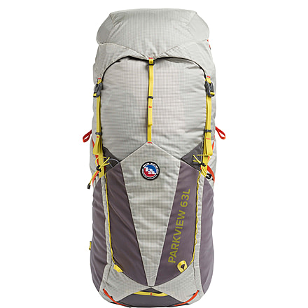 Big Agnes Parkview 63L Pack, Fog, Large, BPPV6022-112-LG