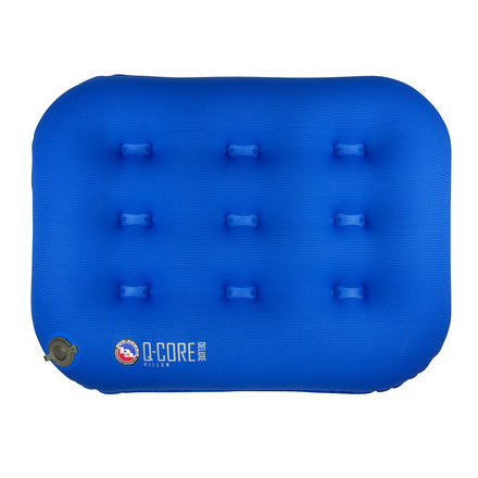Big Agnes Q Core Deluxe Pillow, Blue, AQDLXP19