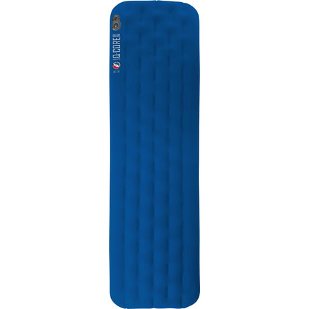 Big Agnes Q-Core Deluxe Sleeping Pad-Blue-Petite