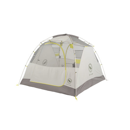 Big Agnes Red Canyon 4 Person mtnGLO with Goal Zero Tent - 4 Person, 3 Season-Silver/Gray/Sulphur