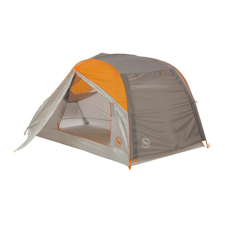 Big Agnes Salt Creek SL2 Tent, Gray/Lt Gray/Orange, TSCSL220