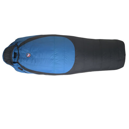 Big Agnes Storm King-0F 650 Down Sleeping Bag - Clearance, Regular, Right, Blue, bg3-reg-Rgt