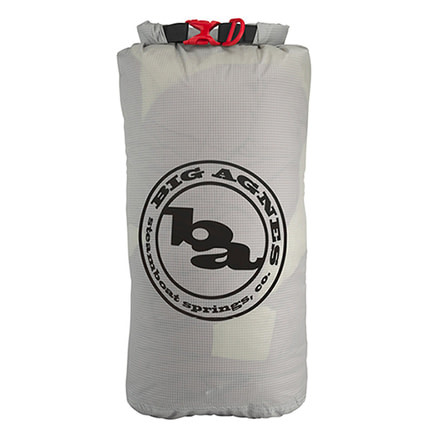 Big Agnes Tech Dry Bag Small 12L, Light Gray, ATDB12L18