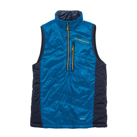 Big Agnes Thorpe Pullover Vest - Men's, Blue/Navy, Small, 31207-429-SM