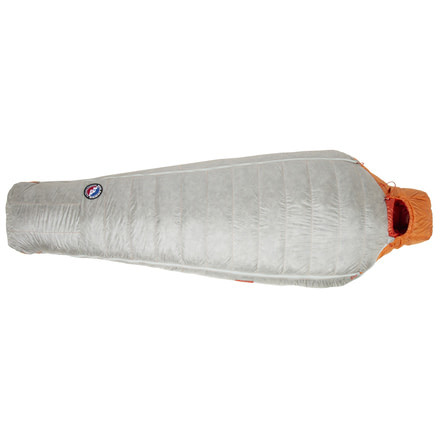 Big Agnes Torchlight Ul 20, 850 Downtek Sleeping Bag, Orange/Gray, Regular, BTMTLUL20RL20