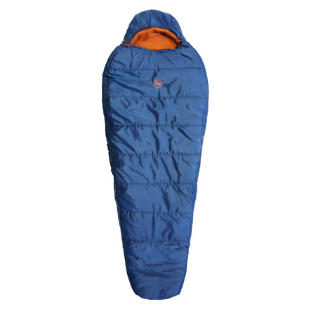 Big Agnes Whalen 20 Sleeping Bag Synthetic Clearance-Blue-Regular-Left