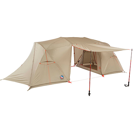 Big Agnes Wyoming Trail 4 Camp Tent - 4 Person, 3 Season, Olive, TWT422