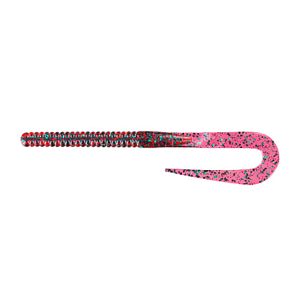 Big Bite Baits 7" Baby B2 Worm, Red Bug, BBB-7B2-12