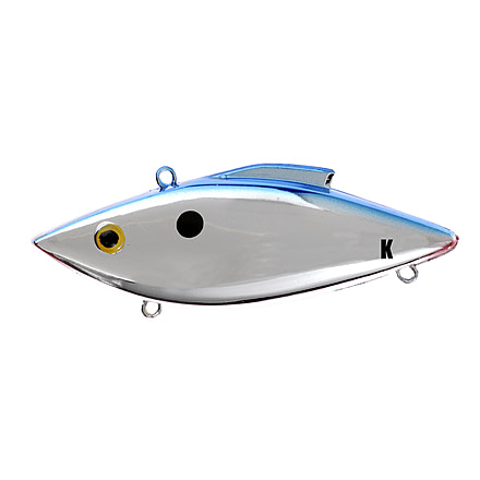 Bill Lewis Knock-N-Trap Hard Bait, Chrome Blue Back, 1/2 oz, BLF-KRT25B