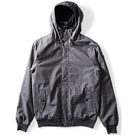 Billabong All Day 10K Jacket - Mens, Black Heather, Large, M722QBAL-BKH-L