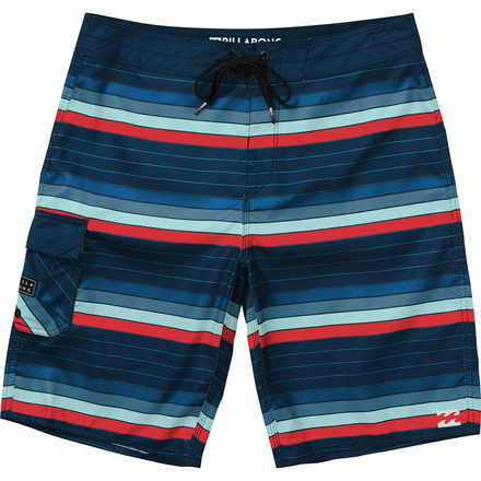 Billabong All Day Og Stripe Boardshorts - Mens, Indigo, 38 M165NBAS-IND-38