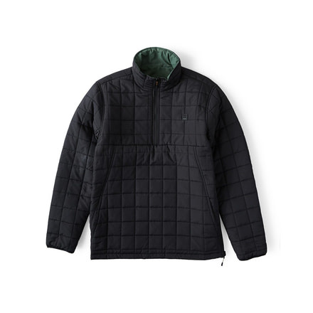 Billabong Boundary Reversible Ruffer Anorak Jacket - Mens, Black, Small, M727VBBO-BLK-S
