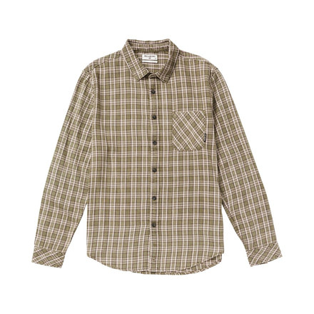 Billabong Freemont Plaid Flannel Shirt - Mens, Iris, Medium, M523SBFR-IRS-M