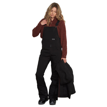 Billabong Riva Adiv Insulated Bib - Womens, Black, Medium, JSNPVBRP-001-M