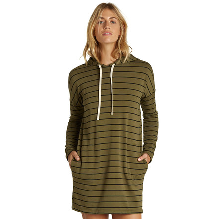 Billabong So Easy Dress - Womens, Sage, Large, JD35VBSO-SAG-L