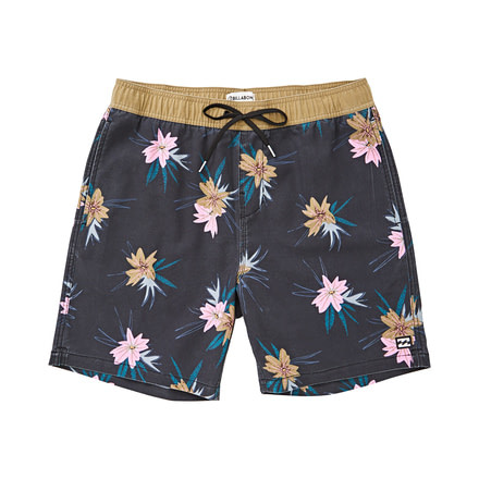 Billabong Sundays Layback - Swim Shorts - Mens, Charcoal, Extra Large, M180TBSU-CHR-XL