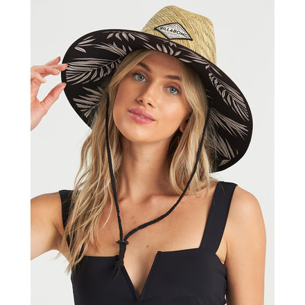 Billabong Tipton Lifeguard Hat - Womens, Black White, One Size, JAHWNBTI-bci-ONE