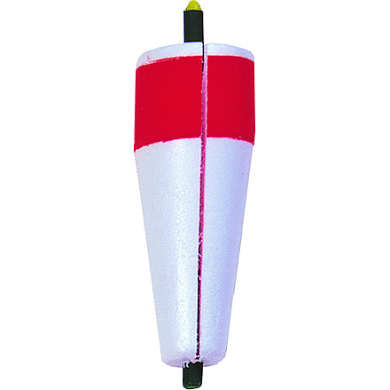 Billy Boy Bobbers Slotted Unweighted Popping Float 2in Red/White 2Pk, M80-2RW