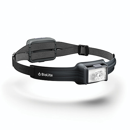 BioLite Pro HeadLamp, 800 Lumens, Midnight Gray, HPC0201