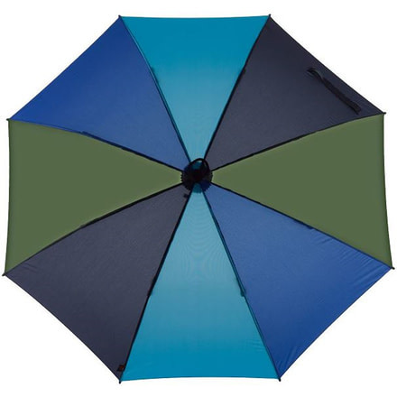 Birdiepal Swing Handsfree Trekking Umbrella-Navy/Light Blue
