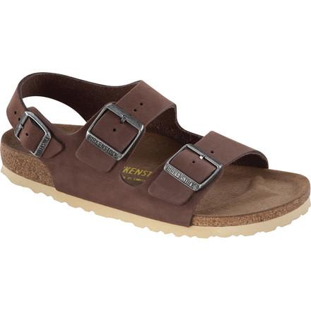 Birkenstock Milano Nubuck Sandal - Men's-Pinecone-Medium-40