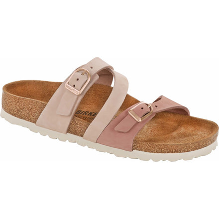 Birkenstock Salina Nubuck Sandals - Womens, Rose/Old Rose, 40, 1016411-N-40