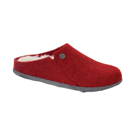 Birkenstock Zermatt Shearling - Womens, Red/Natural, 36, 1015088-1015088-36