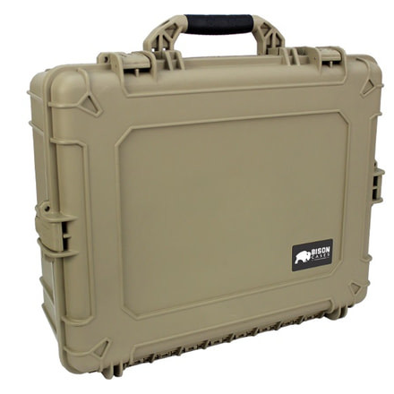 Bison Coolers 2520 Large Hard Case, Sand 210402