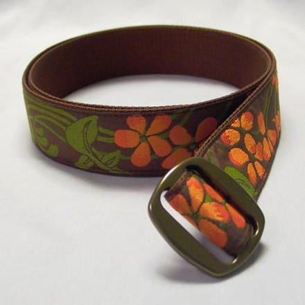 Bison Manzo - Womens Belt-Bali Green-Medium