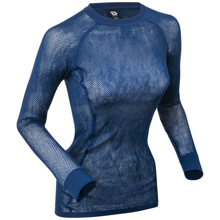 Bjorn Daehlie Airnet Wool Allnet - Womens, Estate Blue, Small, 333046-25300-S