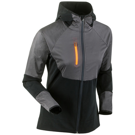 Bjorn Daehlie Full Zip Sweater - Women's-Black-X-Small