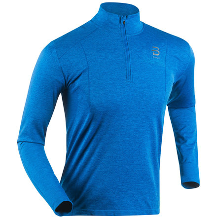 Bjorn Daehlie Half Zip Zone Midlayer - Men's -Methyl Blue-S/M